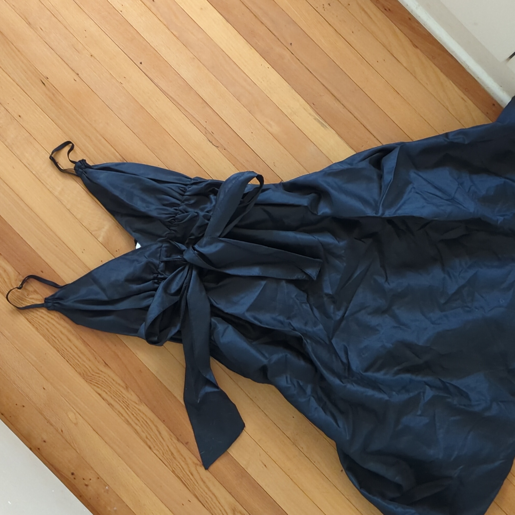 Studio M Silk Black Dress Xs